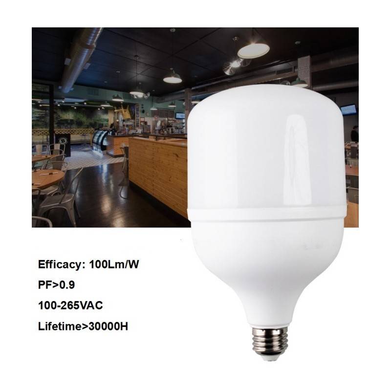 High Power LED Bulb E27 T140 - 50W