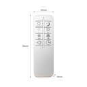 Dimmable CCT slim LED panel with remote control - 60x60cm - 40W
