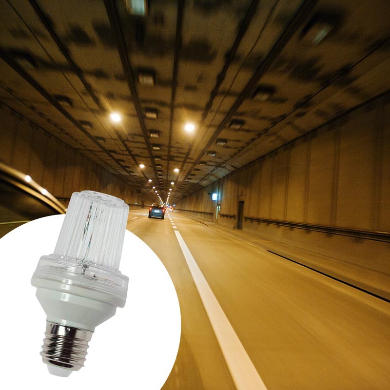 LED Light Bulb with Strobe Effect - E27 - 2W - IP65