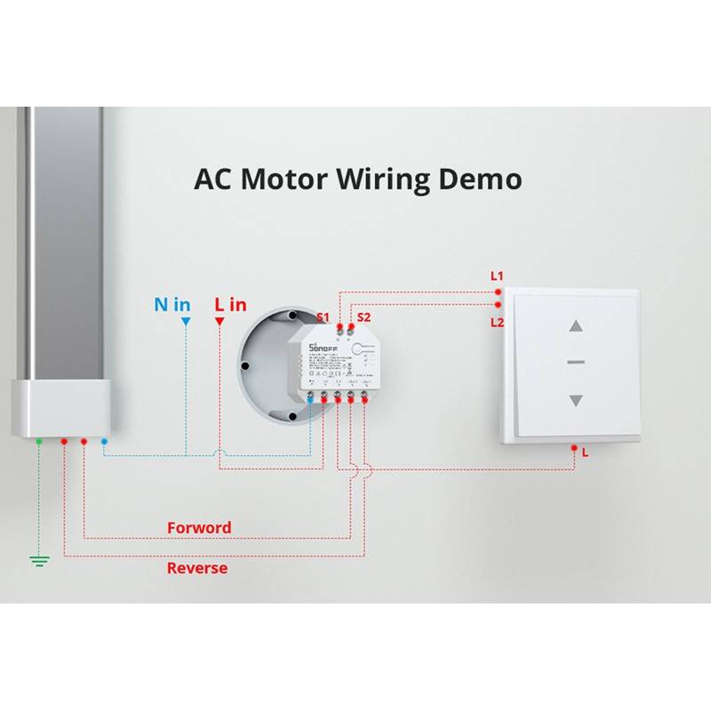 Wifi Programmable Smart Light Smart Switch - SONOFF - DUALR3