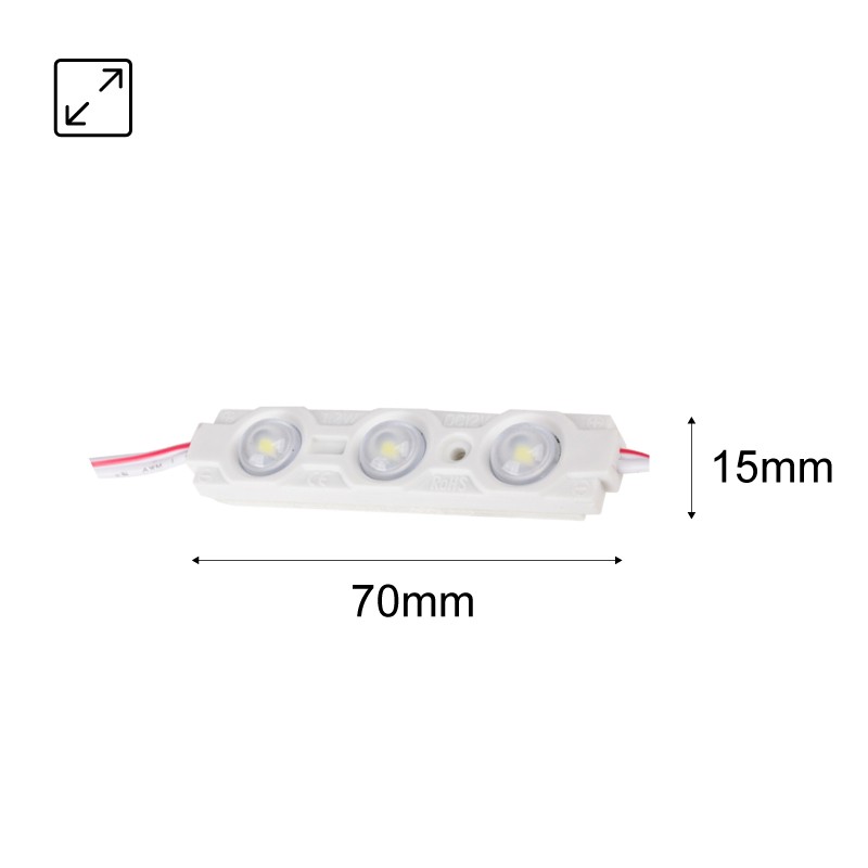 1.2W DC 12V 160º IP65 cold white sign modules 1.2W DC 12V 160º IP65 cold white