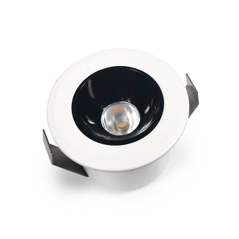 Downlight LED Mini 2W - OSRAM Chip - Low UGR - CRI 90 - Ø 30mm