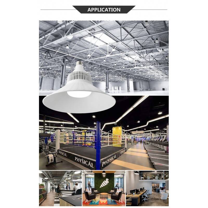 LED Bulb E40 100W 10.000lm 230V Industrial Use