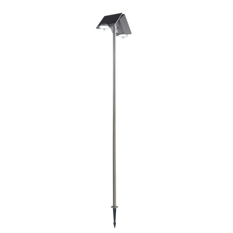 Streetlight with double solar panel and IP44 sensor