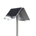 Streetlight with double solar panel and IP44 sensor