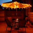 Led Garland 10m+3m with 20 bulbs in Warm White 9W