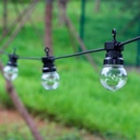 Led Garland 10m+3m with 20 bulbs in Warm White 9W