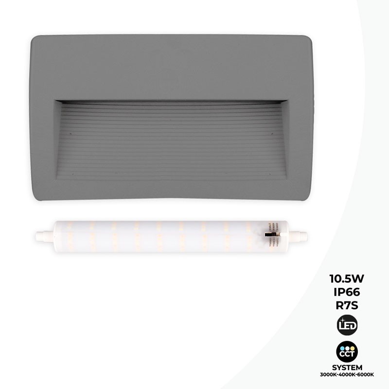 FUMAGALLI LORENZA 270 R7S 10.5W LED CCT wall beacon for outdoor use
