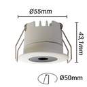 Downlight LED Mini 5W - OSRAM Chip - Low UGR - CRI 90 - Ø 55mm