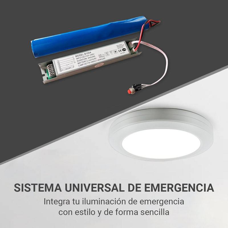 Emergency light conversion kit for LED luminaires - Max. 45W