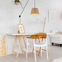 Hemp adjustable pendant lamp "Moki" - E27