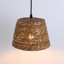 Hemp adjustable pendant lamp "Moki" - E27