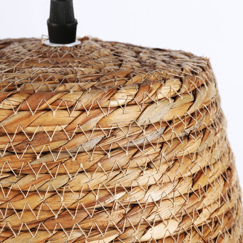 Hemp adjustable pendant lamp "Moki" - E27