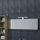Wall light for bathroom mirror 5W - Mirror and cabinet mounting - 30cm