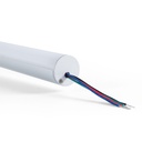 Aluminium profile for ≤ 13mm LED strip - Surface - ø 28mm - 2 metres