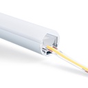 End cap for aluminium profile - SKU BPERFALP142 - Grey colour
