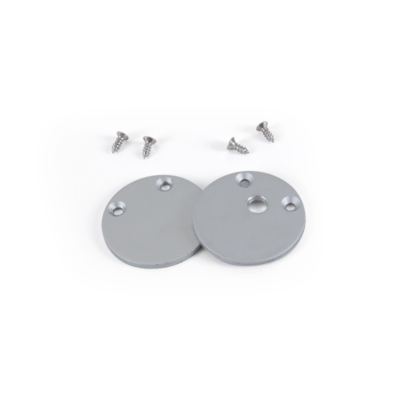 End cap for aluminium profile - SKU BPERFALP142 - Grey colour