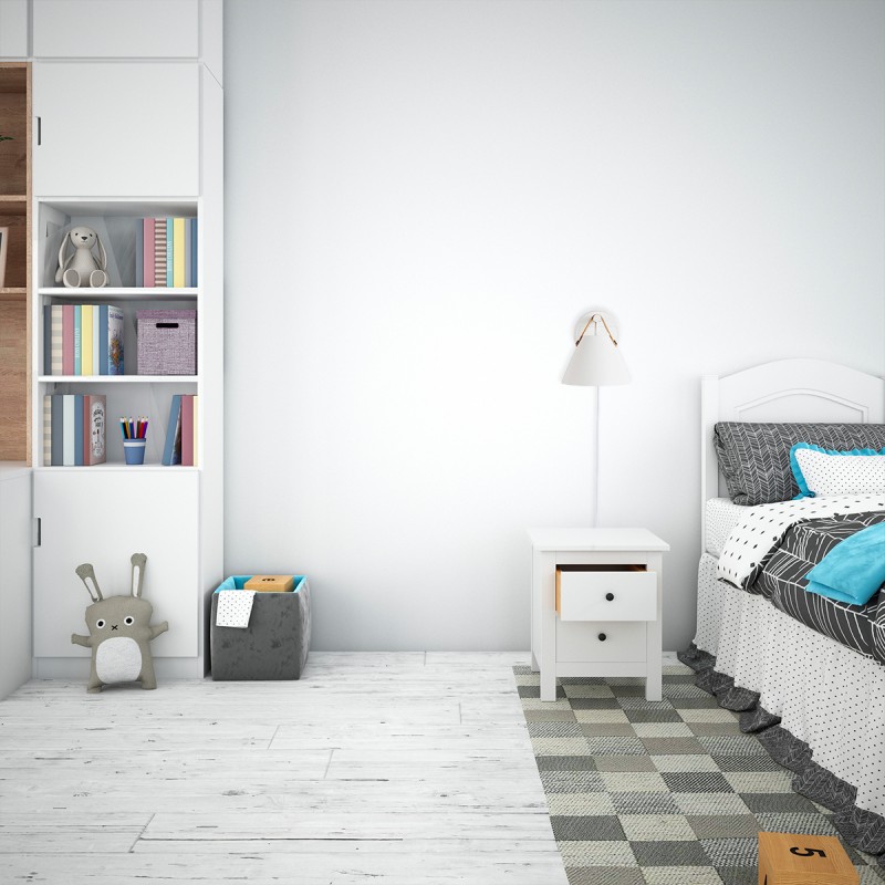 Ellen" leather wall sconce with cable and switch