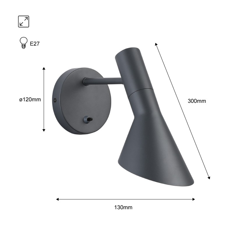 Design wall lamp "Melisa"