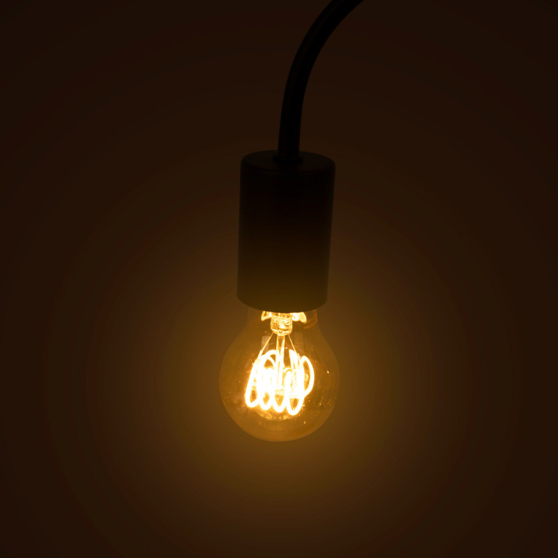 Vintage LED filament bulb "Spiral" - E27 A60 - Dimmable 4W - 2200K
