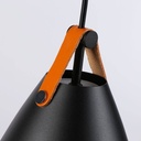 Ellen" leather pendant lamp