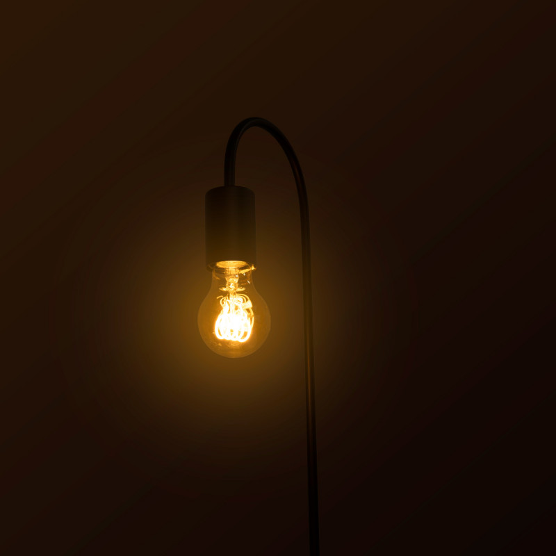 Vintage LED filament bulb "Spiral" - E27 A60 - Dimmable 4W - 2200K