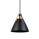 Ellen" leather pendant lamp