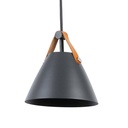 Ellen" leather pendant lamp
