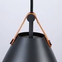 Ellen" leather pendant lamp