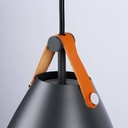 Ellen" leather pendant lamp