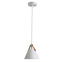 Ellen" leather pendant lamp
