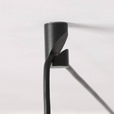 Leather pendant lamp "Sam" with socket