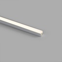 Aluminum profile for recessed LED strip ≤ 15mm - 18.5x12mm - 2 meters