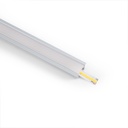 Aluminum profile for recessed LED strip ≤ 15mm - 18.5x12mm - 2 meters