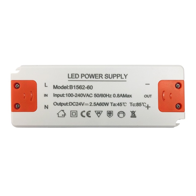 Ultra slim power supply 24V 60W IP20