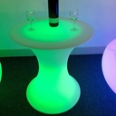 RGBW Rechargeable 24W IP67 58x60cm LED RGBW Rechargeable LED Table Light 58x60cm