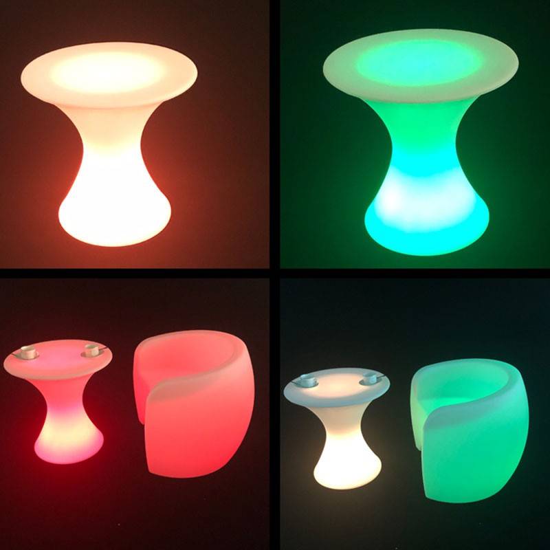 RGBW Rechargeable 24W IP67 58x60cm LED RGBW Rechargeable LED Table Light 58x60cm