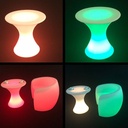 RGBW Rechargeable 24W IP67 58x60cm LED RGBW Rechargeable LED Table Light 58x60cm