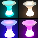 RGBW Rechargeable 24W IP67 58x60cm LED RGBW Rechargeable LED Table Light 58x60cm
