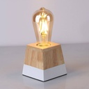Wooden table lamp "LAKA".