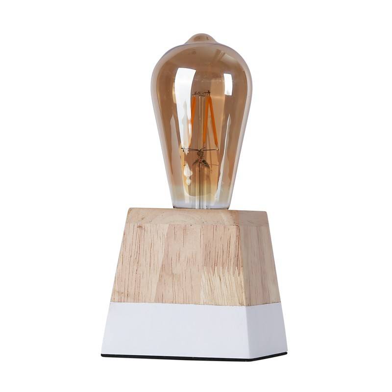 Wooden table lamp "LAKA".