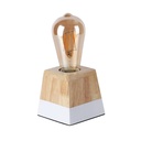 Wooden table lamp "LAKA".