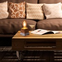 Wooden table lamp "LAKA".