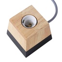Wooden table lamp "LAKA".