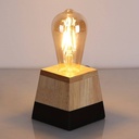 Wooden table lamp "LAKA".