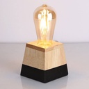 Wooden table lamp "LAKA".
