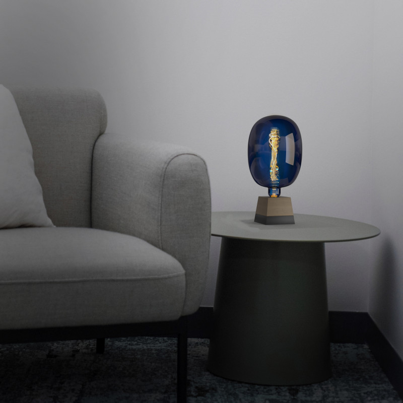 Wooden table lamp "LAKA".