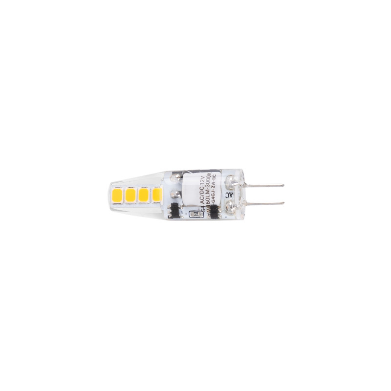 Bombilla LED G4 bi-pin siliconada 12V AC/DC - 2W
