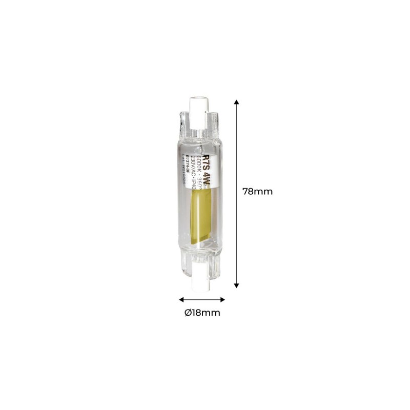 R7S 78mm LED Bulb - 600lm - COB - 4W