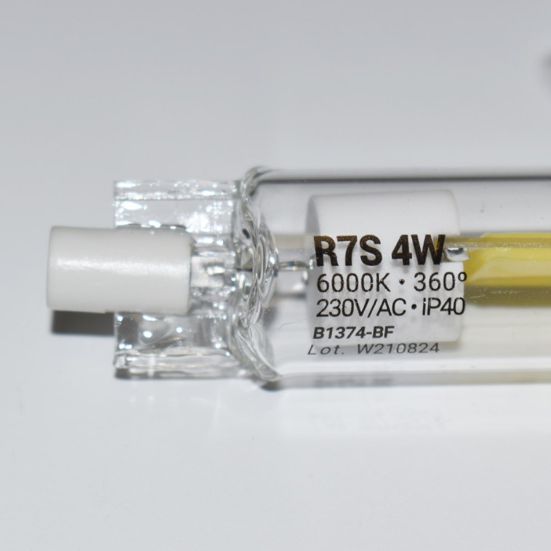 R7S 78mm LED Bulb - 600lm - COB - 4W